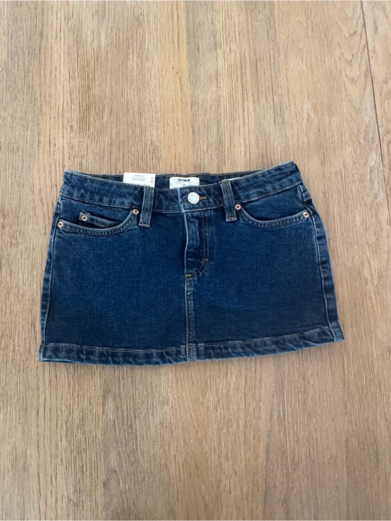 Cotton On Dresses & Skirts - Cotton On Dark Blue Denim Mini Skirt